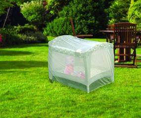 img 1 attached to Ultimate Protection for Your Little One: Jeep Universal Size Pack N Play Mosquito Net Tent in White