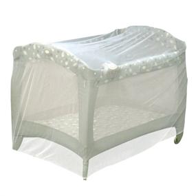 img 4 attached to Ultimate Protection for Your Little One: Jeep Universal Size Pack N Play Mosquito Net Tent in White