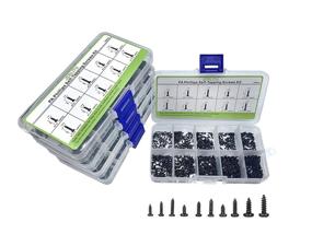 img 4 attached to 🔩 JERLITU 1000Pcs M1 M1.2 M1.4 M1.7 Phillips Head Micro Screws - Multi-Purpose Small Screws Assortment Kit for Glasses and Watches - Tiny Self-Tapping Screws Assortment Kit (1000)
