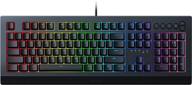 renewed razer cynosa v2 gaming keyboard: customizable rgb lighting, macro functionality, and media keys logo