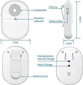 img 1 attached to Wireless Caregiver Operating Emergency Transmitter Office Electronics