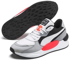 img 3 attached to 👟 PUMA RS 9 8 White Men's Shoes: Fashion Sneakers for Superior Style