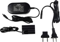 high-quality ac power adapter kit for canon ack-e2 compatible cameras: eos 5d, 10d, 20d, 20da, 30d, 40d, 50d, d30, d60, 300d, digital rebel - includes bp-511 battery logo