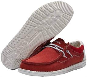 img 2 attached to Hey Dude Wally Stretch Loafer Men's Shoes for Loafers & Slip-Ons