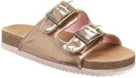 🐻 sandals for boys - bearpaw kids brooklyn little stone shoes in sandals logo