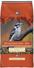 img 4 attached to 🐦 Nutrient-rich Woodpecker Mix: 8 Pound Bag of Premium Wild Bird Seed