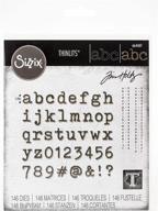 sizzix thinlits 664407 alphanumeric multicolor logo