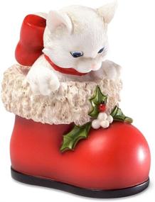 img 1 attached to Enesco Charming Purrsonalities Figurine 3 625 Inch