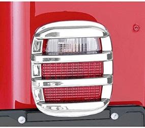 img 2 attached to Rugged Ridge 11354 03 Chrome Taillight