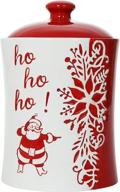 christmas themed winter holiday ceramic logo