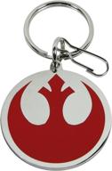 🌟 enhance your style with plasticolor star wars rebel alliance logo keychain logo
