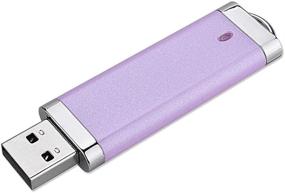 img 1 attached to 🔑 5 Pack Aiibe 2GB 2G USB Flash Drive: USB 2.0 Memory Stick Thumb Drives (Blue, Green, Yellow, Pink, Purple)