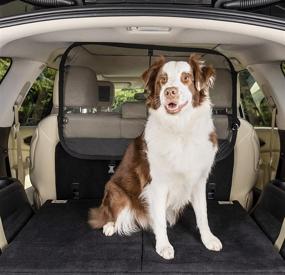 img 1 attached to 🐶 Optimize Your Pet's Ride with the PetSafe Happy Ride Cargo Area Dog Barrier - Durable Mesh Material for Better Visibility - Ideal for Most Cars, Minivans, and SUVs - Securely Keep Your Beloved Pets in the Back - Convenient Storage in Vehicles