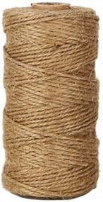 img 4 attached to 🧵 Shintop 328 ft Natural Jute Twine - Premium Industrial Packing Material for Heavy Duty Arts, Crafts, Gardening Applications