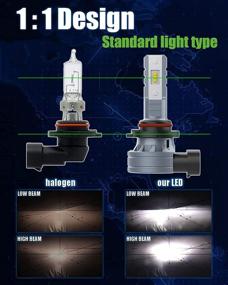 img 1 attached to Headlight Bulbs Brighter Wireless Conversion