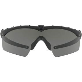 img 1 attached to 🕶️ Glasses with Gray Lens and Black Frame - Tombstone Style