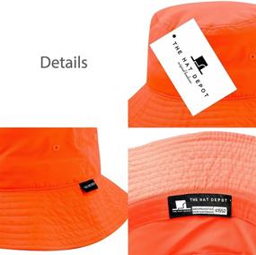 img 1 attached to 🧢 Washed Packable Boys' Hat Accessories at HAT DEPOT - Ages 7 to 10 Years