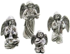 img 3 attached to DANFORTH Angels Pewter Nativity Handcrafted