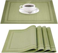 🔥 ihuixinhe placemats: resistant to heat, non-slip, and stain-proof логотип