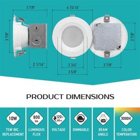 img 2 attached to 💡 Dimmable Recessed Downlight Junction for Optimal Location