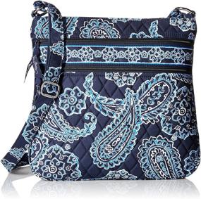 img 4 attached to 👜 Classy & Functional: Vera Bradley Signature Hipster Crossbody Women's Handbags & Wallets with Stylish Crossbody Bags