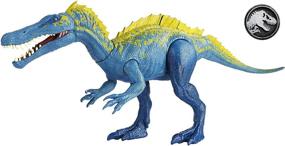 img 4 attached to 🦖 Exclusive Jurassic World Action Suchomimus: Roaring, Realistic Dinosaur Toy