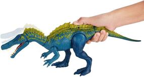 img 2 attached to 🦖 Exclusive Jurassic World Action Suchomimus: Roaring, Realistic Dinosaur Toy