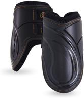 🐎 pro-k 3d air mesh horse ankle boots: kavallerie fetlock boots with impact resistance and breathable soft padding - ideal for horse jumping & training logo