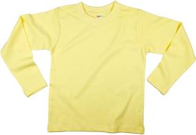 img 1 attached to 🌎 Little Kids'/Toddlers' Long Sleeve T-Shirt - Earth Elements