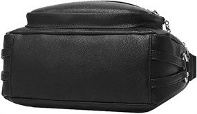 img 1 attached to 👜 Минтегра Женская Кожаная Сумка-Кроссбоди - Легкая Плечевая Кошелек с Удобным Кармашком