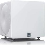 🔊 enhance your audio experience with the svs 3000 micro subwoofer - fully active dual 8-inch drivers (white gloss) logo