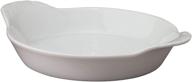 🍽️ hic harold import co. 5" porcelain round au gratin dish - perfectly sized 4 oz capacity - 98030-hic, 1 ea logo