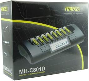 img 1 attached to 🔌 Powerex Maha MH-C801D High-Speed Eight Cell AA/AAA Charger