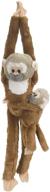 🐿️ wild republic squirrel stuffed hanging: a playful and lifelike decor accent logo