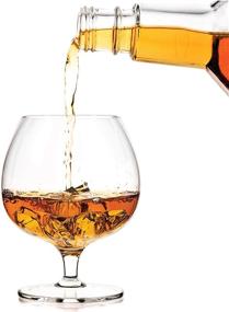 img 3 attached to Luxbe Crystal Handcrafted Lead-Free 12oz Glassware