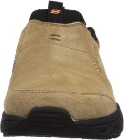 img 3 attached to Skechers Canyon Slip Sneaker Loafer Men's Shoes for Loafers & Slip-Ons