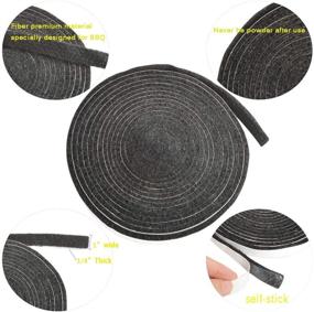 img 3 attached to Enhance Your BBQ Experience with onlyfire High Heat Gasket Replacement for Vision Grill Classic Series