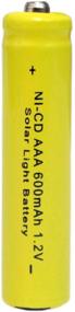 img 3 attached to 🔋 GEILIENERGY Yellow AAA Rechargeable Batteries for Solar Light Lamp - 1.2V 600mAh (Pack of 8)