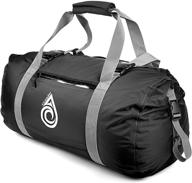 🎒 aqua quest slipstream duffel bag - 100% waterproof, lightweight, durable, versatile, compact - protective dry bag for sport, travel, boating - 50l capacity, available in blue, black, or orange логотип