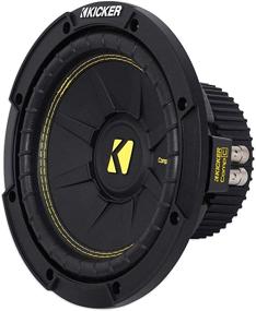 img 3 attached to Kicker 44CWCD84 CompC 8 Inch Subwoofer - 200W RMS Power and 400W Peak Power, Dual Voice Coil Car Audio Speaker, Black