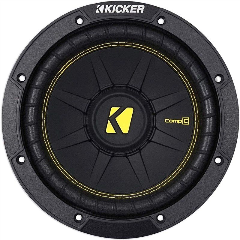 kicker cwcd84 compc subwoofer voice logo