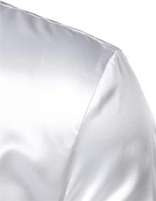 img 1 attached to ZEROYAA Luxury Button Shirts ZLCL14 White: Elevate Your Style with Sophistication