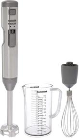 img 4 attached to 🔋 Cuisinart CSB-400CD Cordless and Rechargeable SmartStick Hand Blender – Versatile Kitchen Appliance for Easy Blending and Mixing, Silver