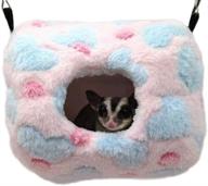 🐭 oncpcare hanging tunnel: cozy sugar glider hammock nest & more for small animals—hamsters, hedgehogs, gerbils, rats, and more logo