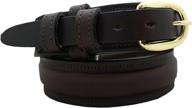 english men's accessories: mens ranger dress belt logo