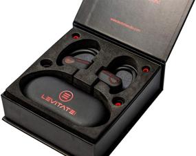 img 2 attached to 🎧 Levitate Audio: Premium Bluetooth Headphones with Noise Canceling & Siri Compatibility - HD Stereo, Waterproof & Sweatproof Earbuds for Running, Sports & Gym