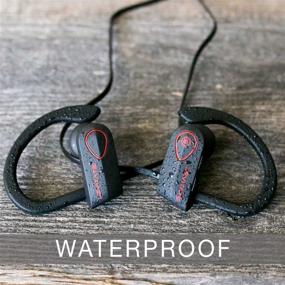 img 1 attached to 🎧 Levitate Audio: Premium Bluetooth Headphones with Noise Canceling & Siri Compatibility - HD Stereo, Waterproof & Sweatproof Earbuds for Running, Sports & Gym
