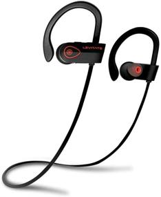 img 4 attached to 🎧 Levitate Audio: Premium Bluetooth Headphones with Noise Canceling & Siri Compatibility - HD Stereo, Waterproof & Sweatproof Earbuds for Running, Sports & Gym