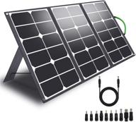 🔌 chafon portable 60w solar panel charger for suaoki portable generator/goal zero yeti power station/jackery explorer 240 – ideal for camping, van rv travel, usb a/usb c ports logo