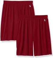 🩳 soffe interlock shorts for boys - medium size: clothing & activewear for boys logo